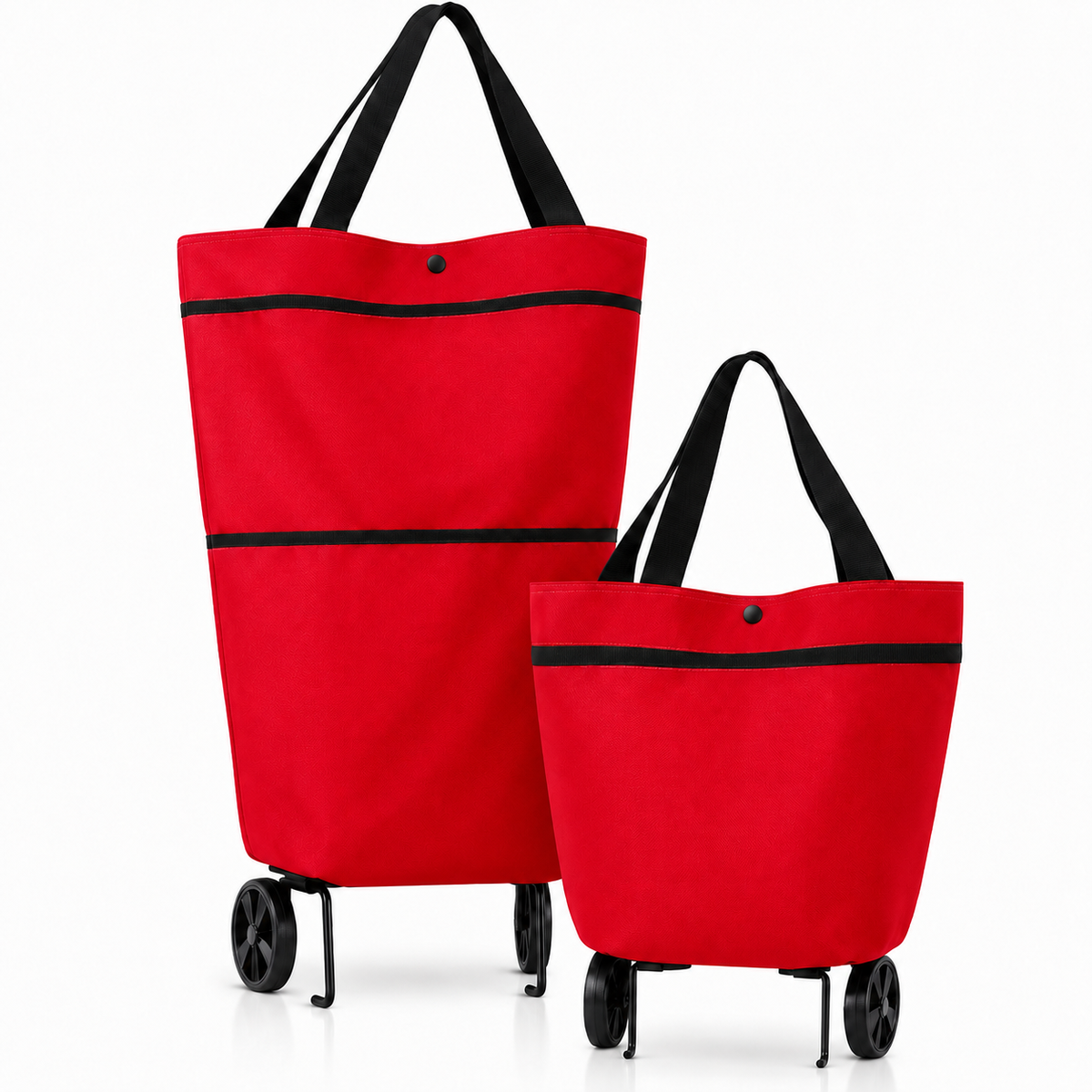 🔥2026 Hot Sale🔥 2 in 1 Foldable Shopping Cart Bag🎁