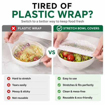 🔥Disposable Stretch Food Covers for Bowls & Plates