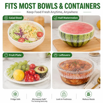 🔥Disposable Stretch Food Covers for Bowls & Plates