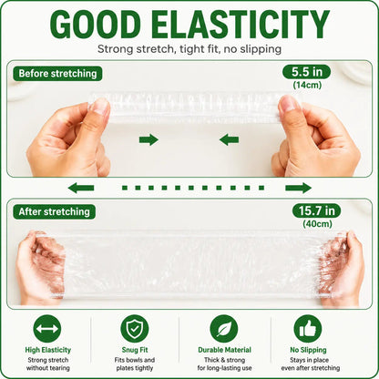 🔥Disposable Stretch Food Covers for Bowls & Plates