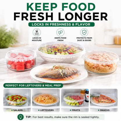 🔥Disposable Stretch Food Covers for Bowls & Plates