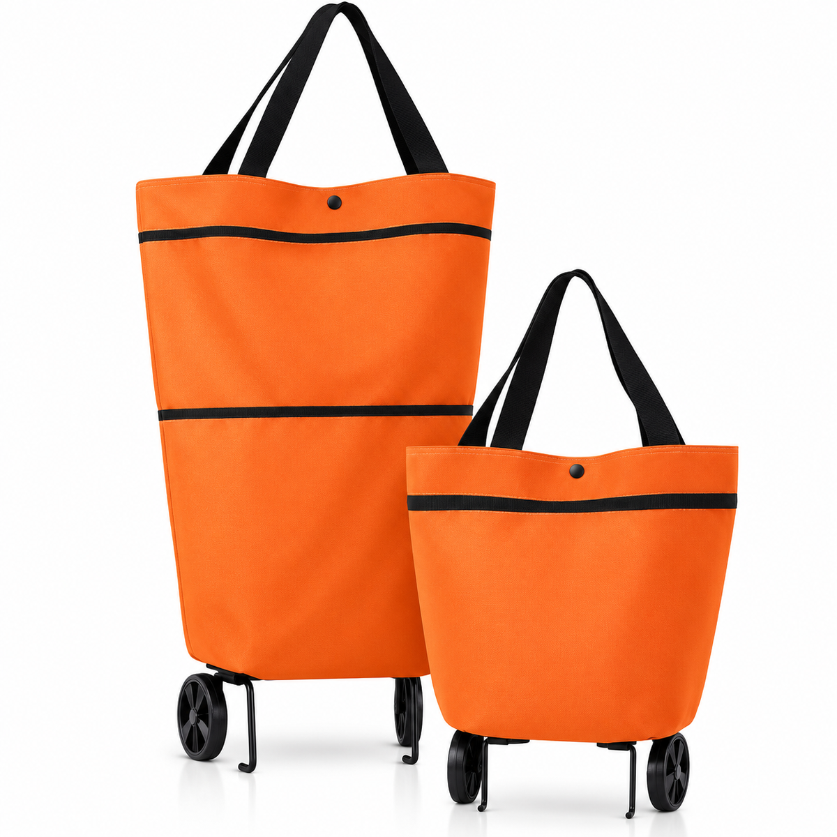 🔥2026 Hot Sale🔥 2 in 1 Foldable Shopping Cart Bag🎁