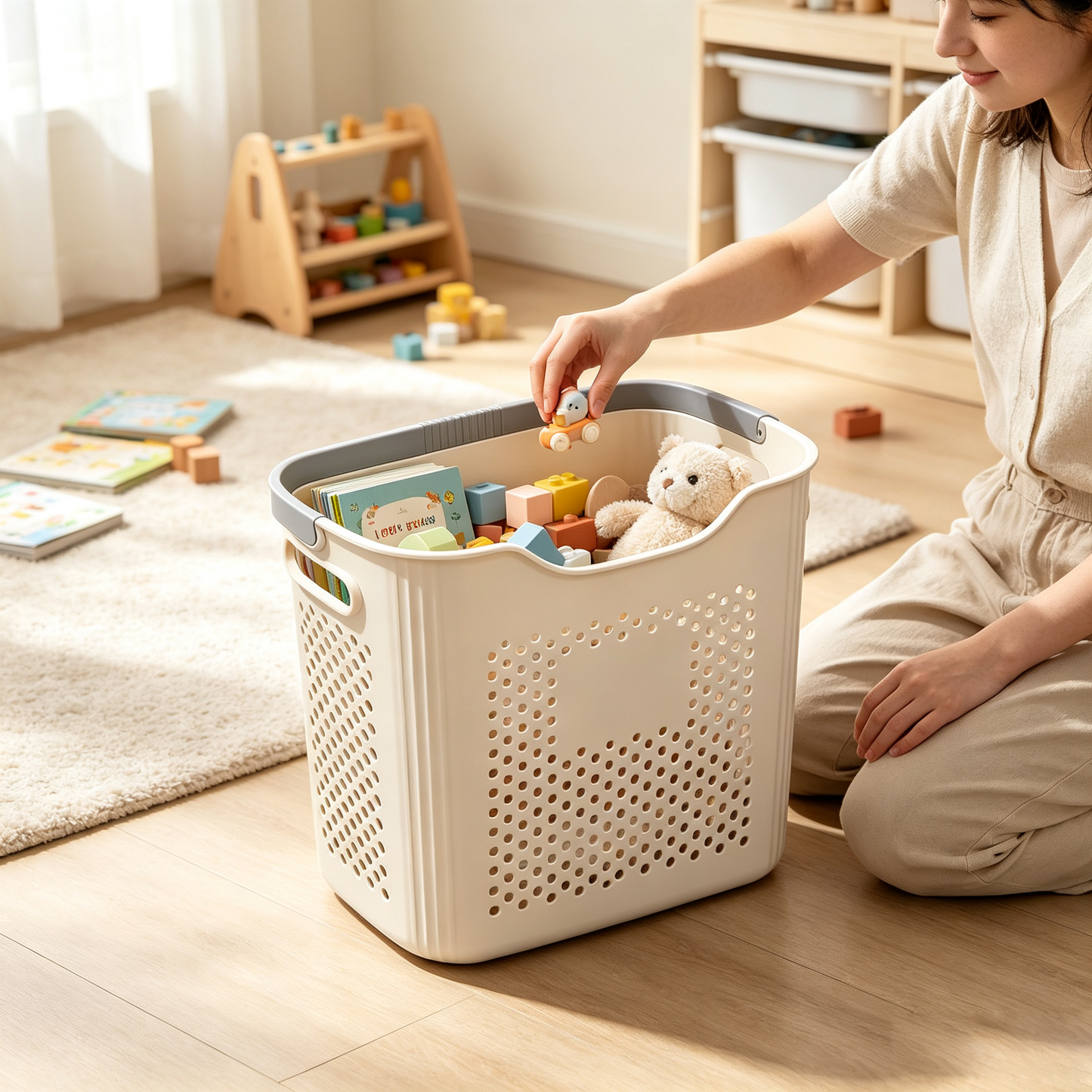 Plastic Storage Basket