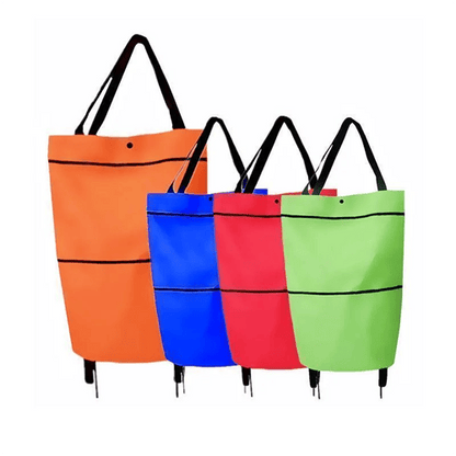 🔥2026 Hot Sale🔥 2 in 1 Foldable Shopping Cart Bag🎁