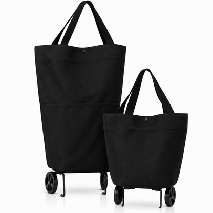 🔥2026 Hot Sale🔥 2 in 1 Foldable Shopping Cart Bag🎁